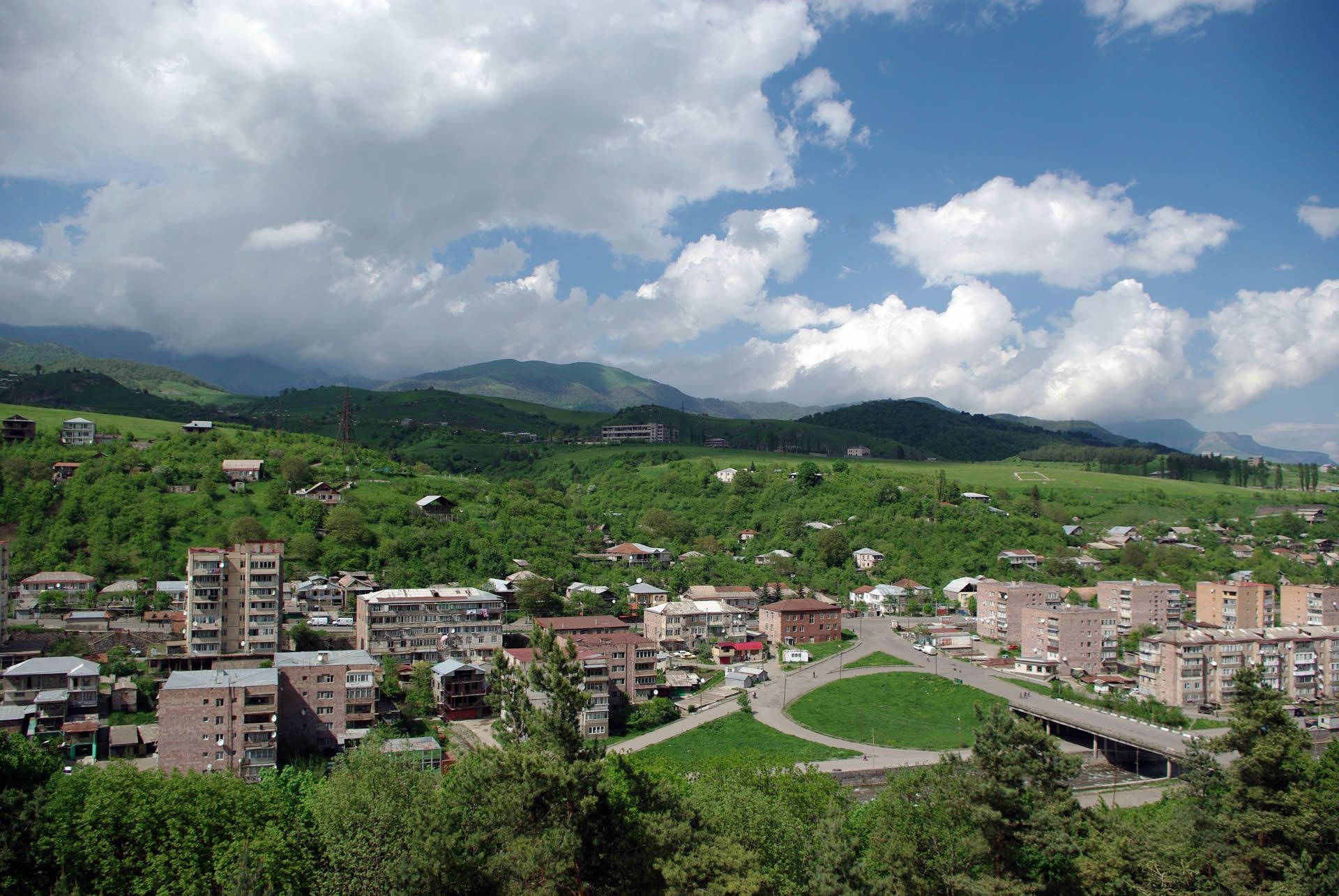 Dilijan Armenia Skyline Wallpaper