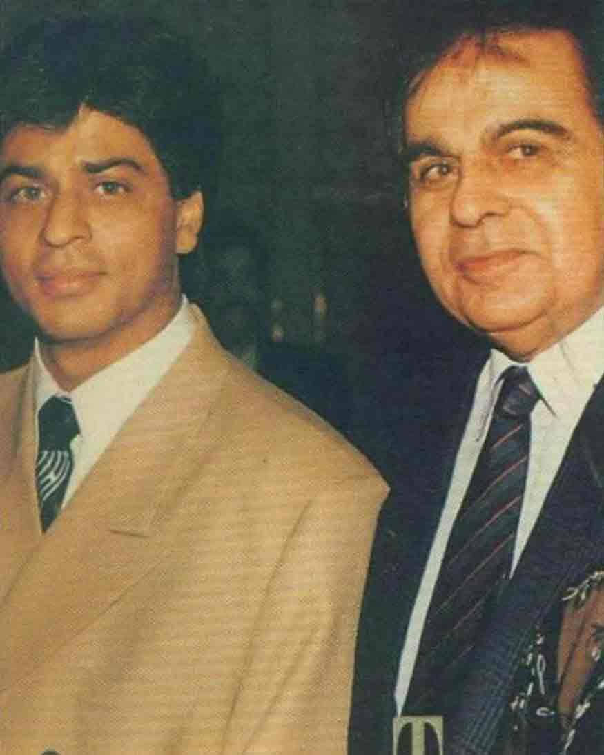 Dilip Kumar And Shah Rukh Khan