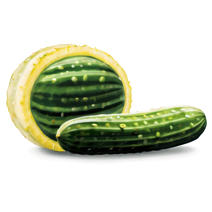 Dill Pickle Cucumber Png 06272024 PNG