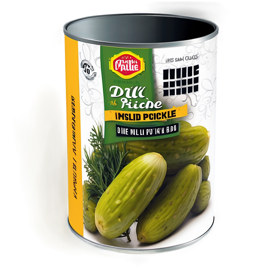 Dill Pickle In Brine Png 06272024 PNG