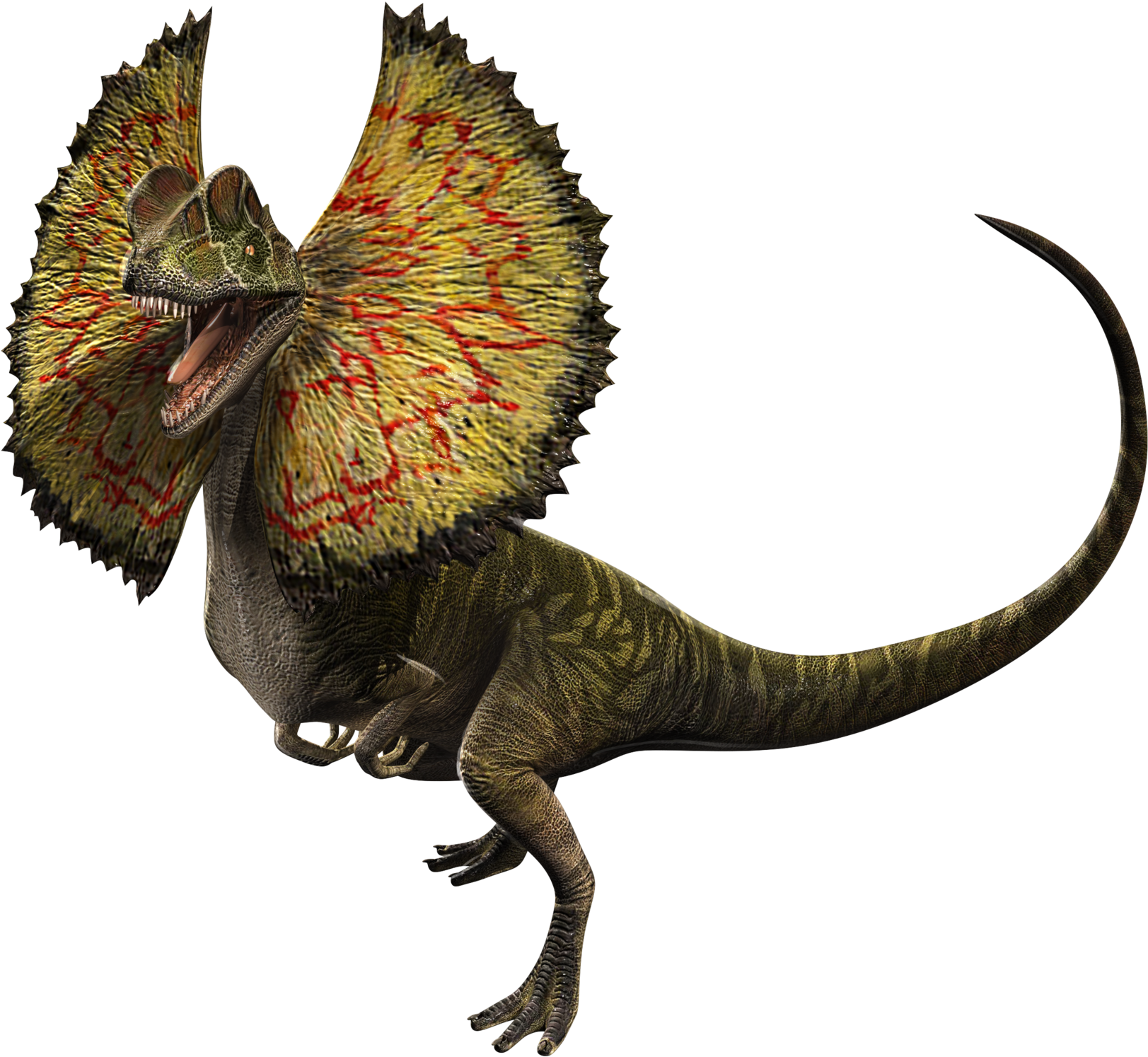 Dilophosaurus Jurassic World PNG