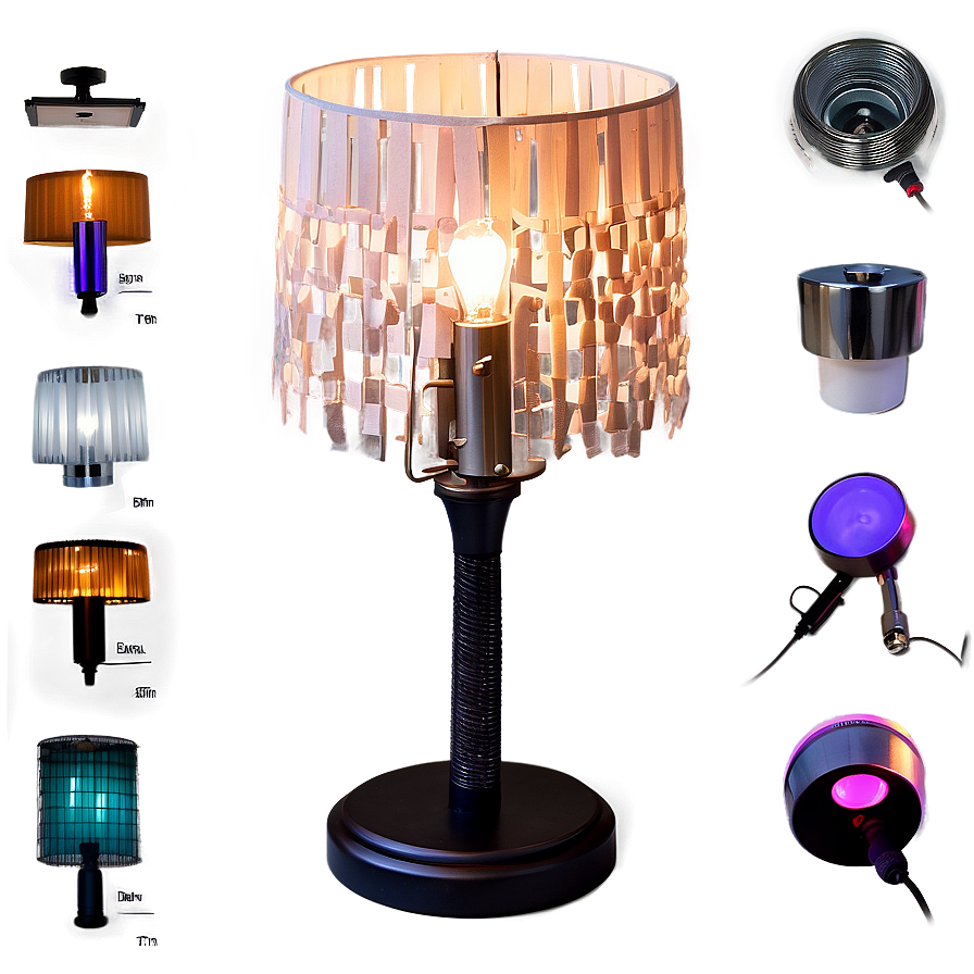 Dimmable Table Lamp Png 06262024 PNG