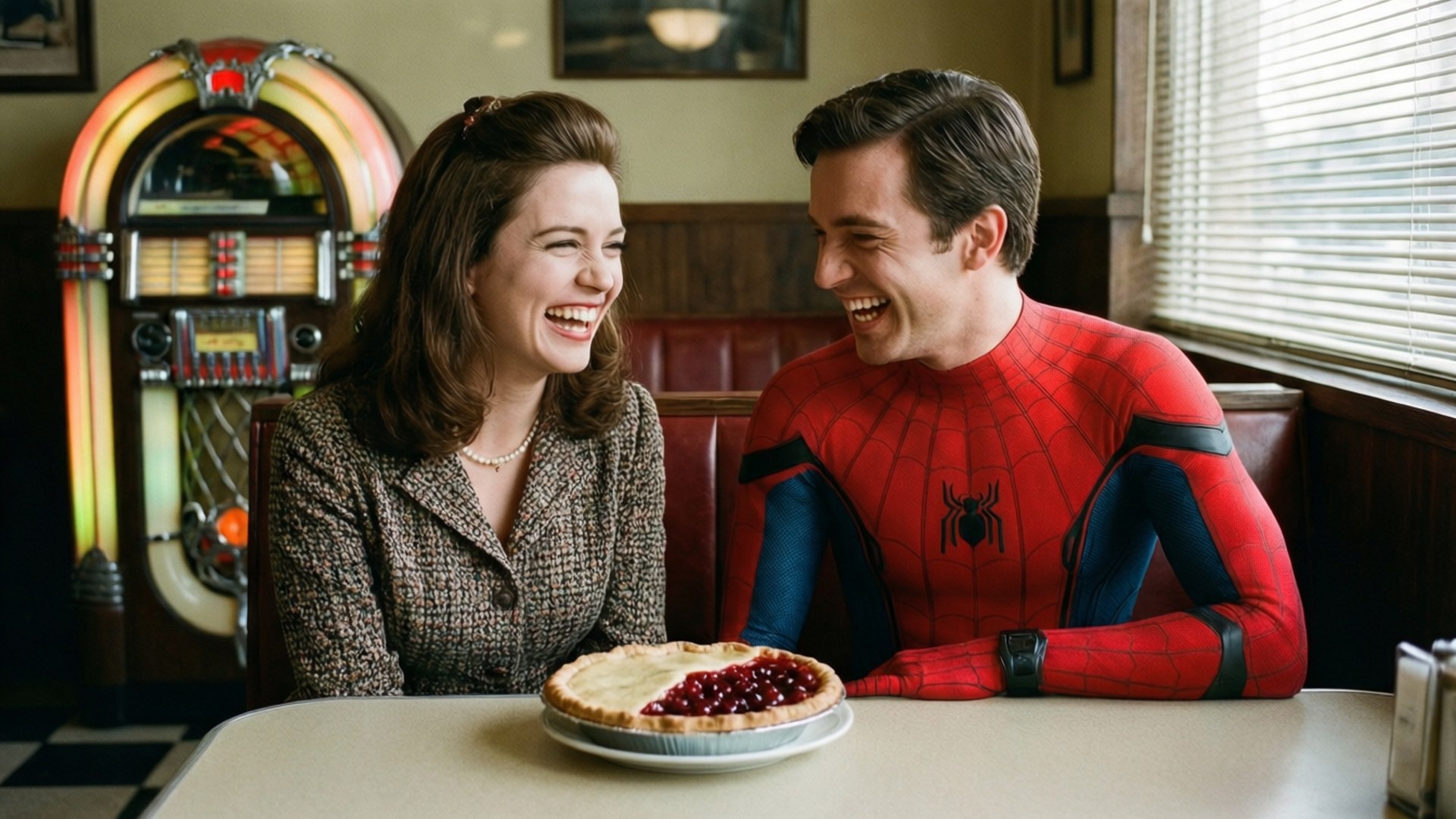 Diner Date Wallpaper