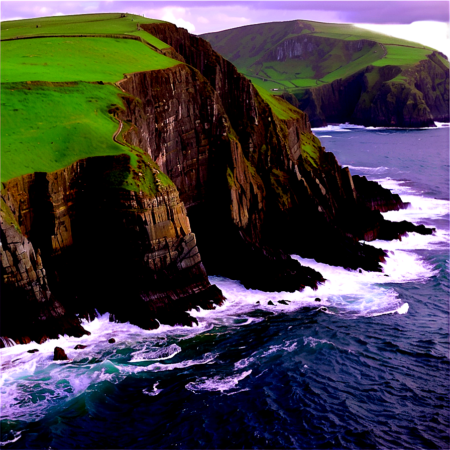 Download Dingle Peninsula Cliff Png 34 | Wallpapers.com