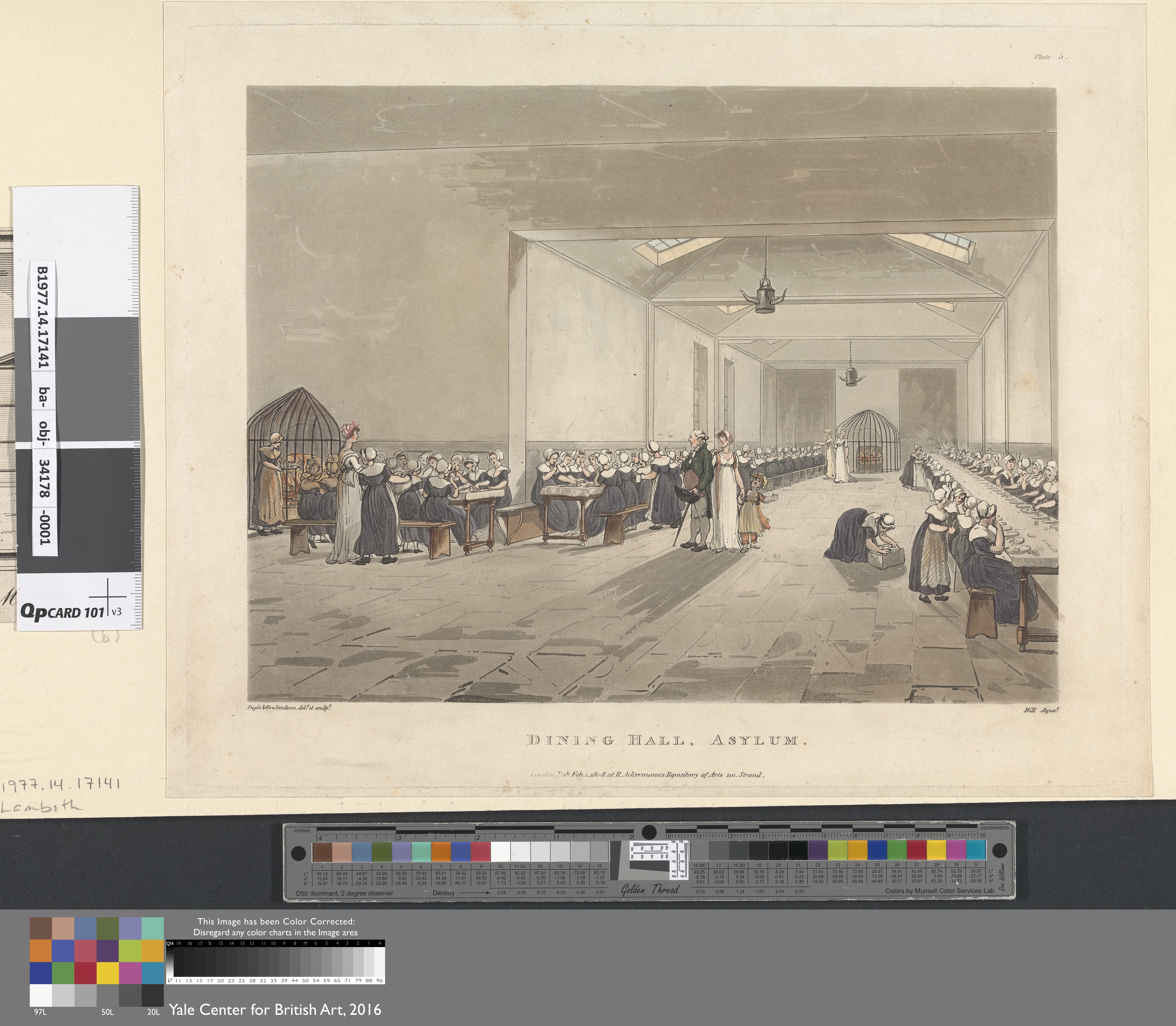 Dining Hall, Asylum Wallpaper