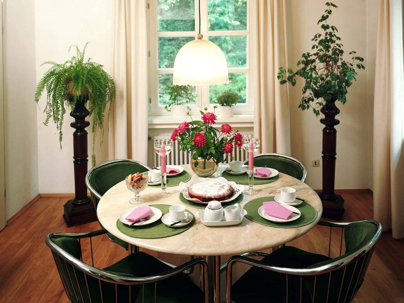 Dining Room With Foods Picture