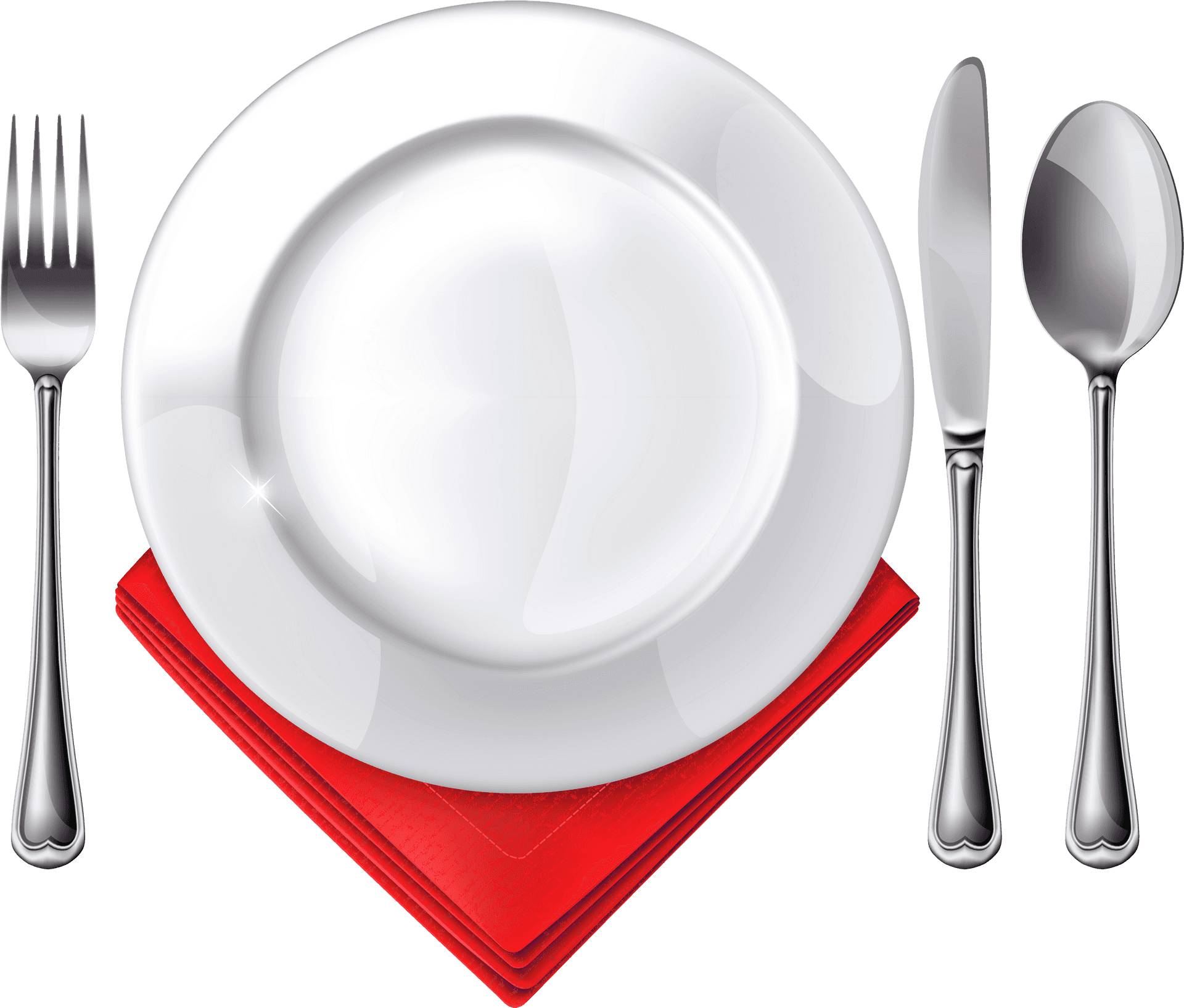 Dining Table Setting PNG