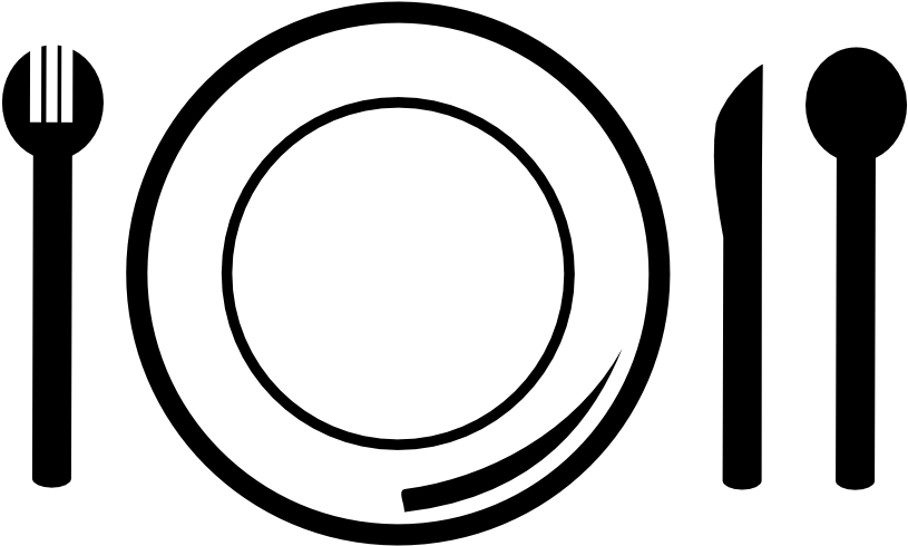Dining Tableware Vector PNG