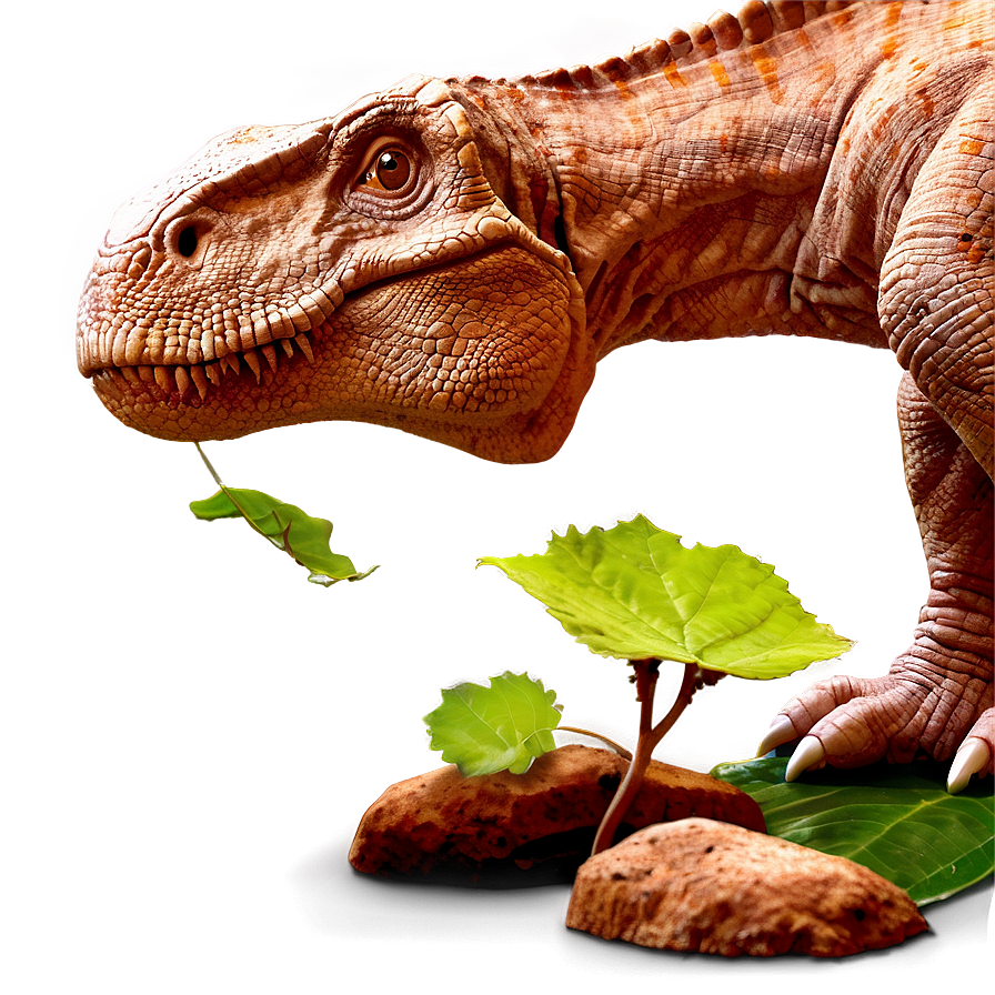 Dino Eating Leaves Png Lli PNG