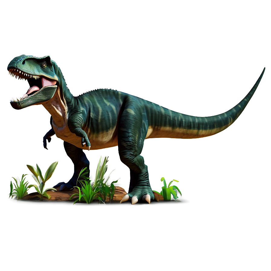 Dino In Jungle Scene Png 74 PNG