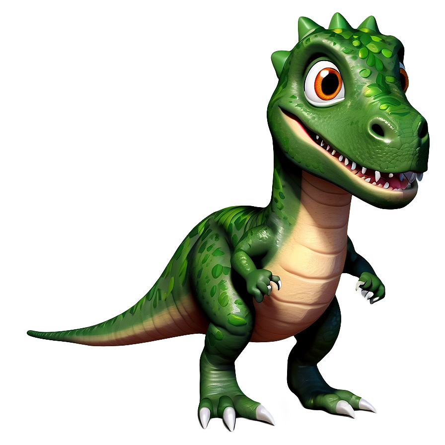 Dinosaur Cartoon Character Png Qce PNG