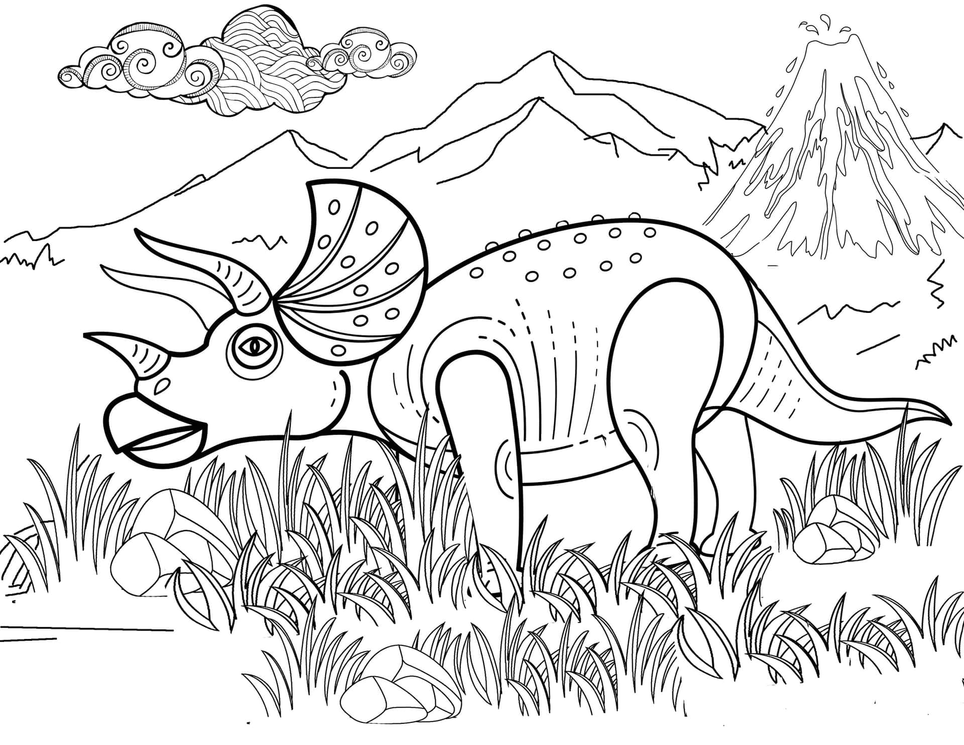 Enjoy a creative afternoon with Dinosaur Coloring Pictures