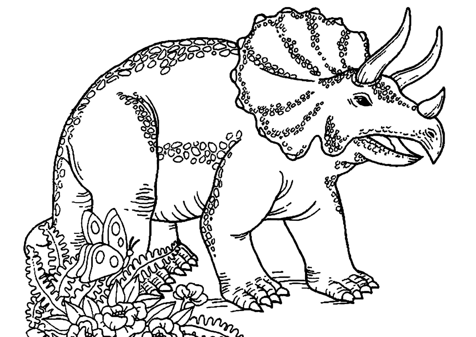 A Jurassic World of Dinosaurs: Color Them Today