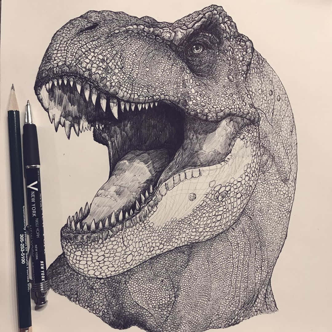 Dinosaur Drawing