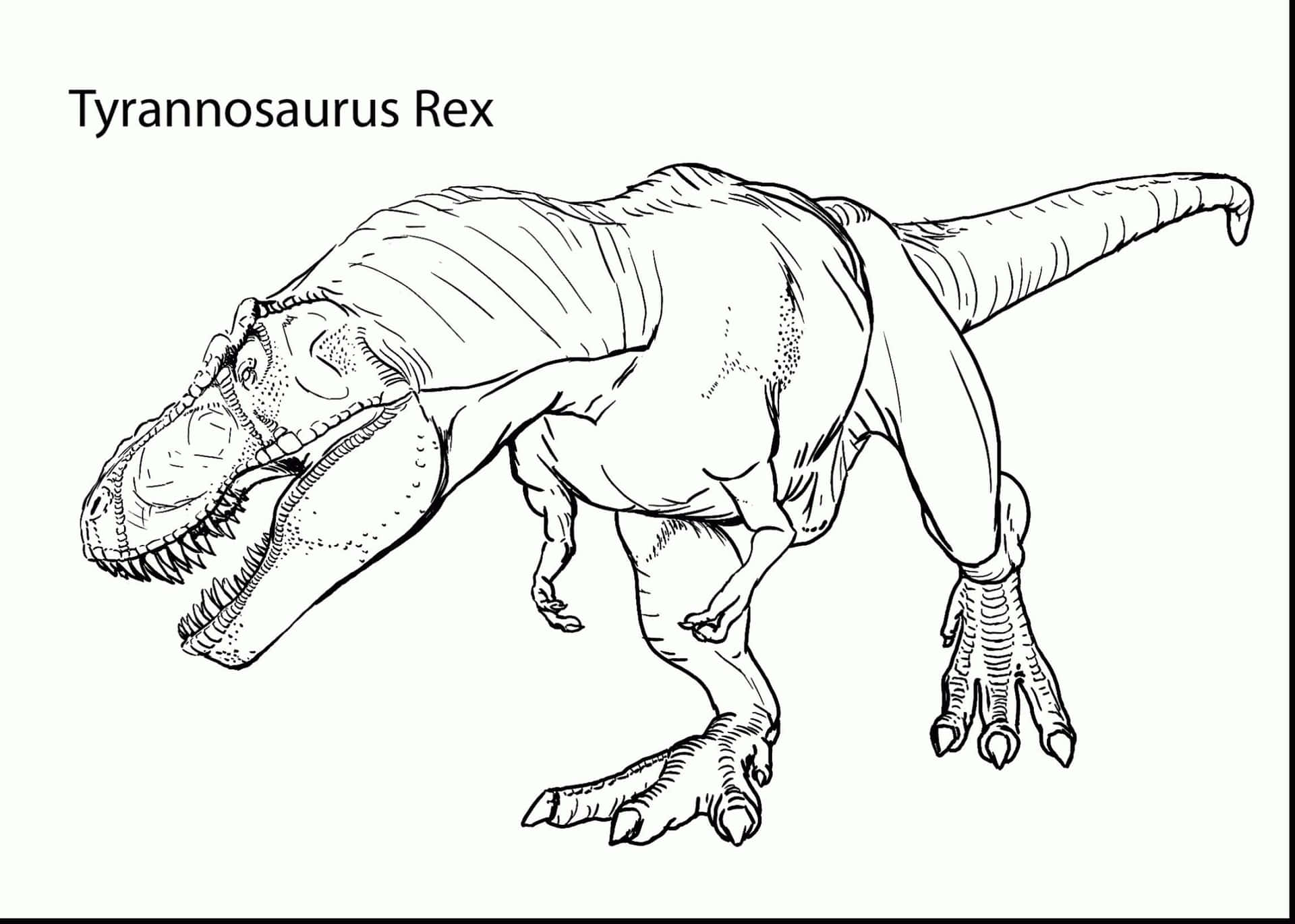 "Bringing the Prehistoric to Life: A Dinosaur Drawing"