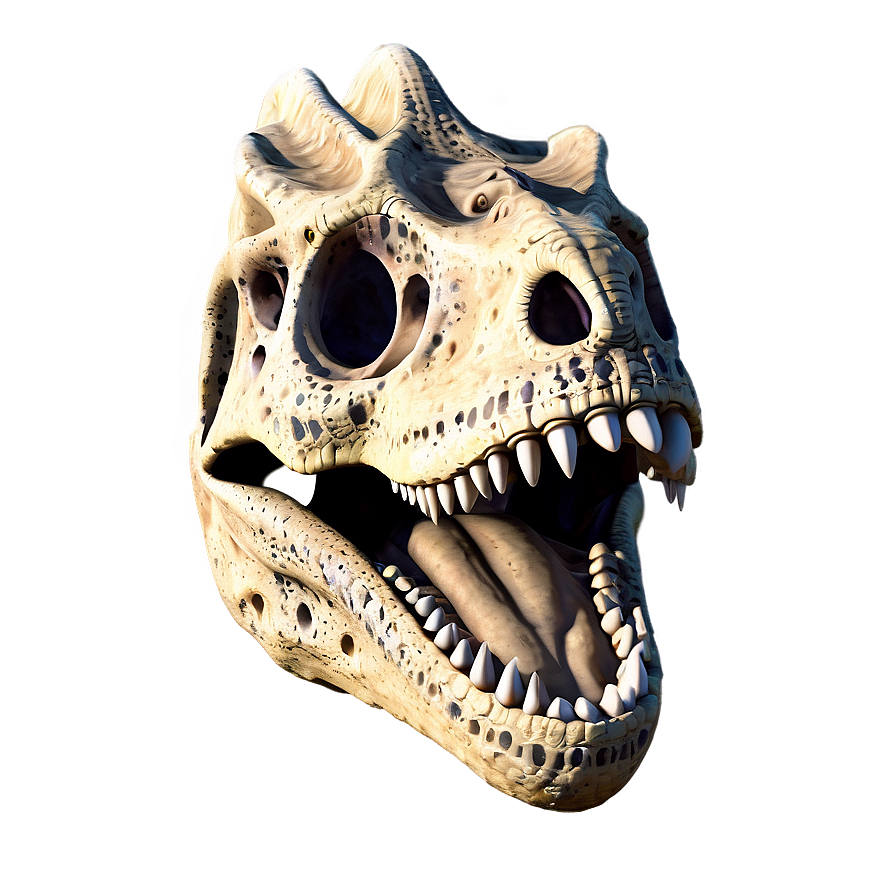 Download Dinosaur Head Fossil Png 05242024 | Wallpapers.com