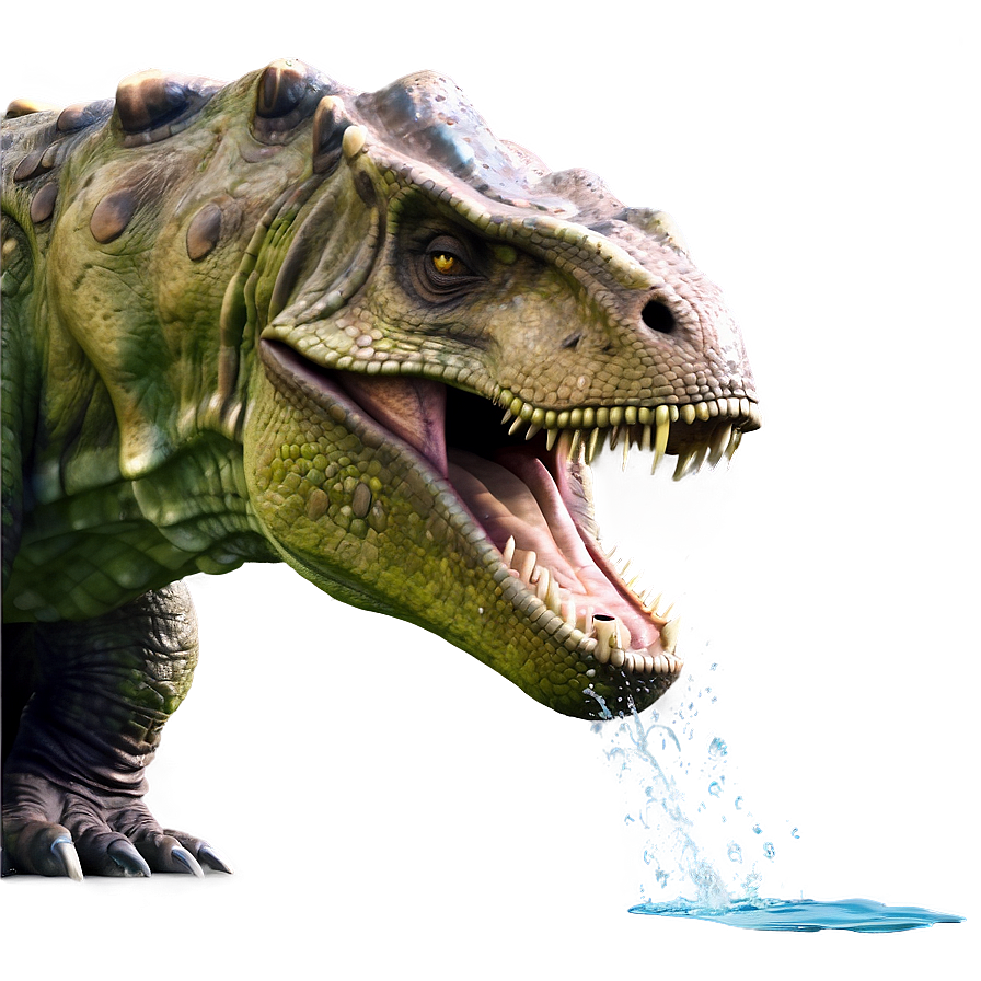 Dinosaur In Water Png 28 PNG