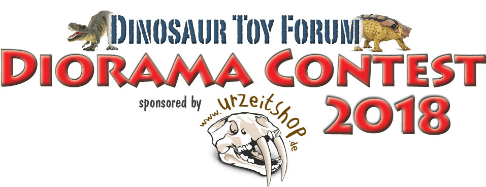 Dinosaur Toy Forum Diorama Contest2018 PNG