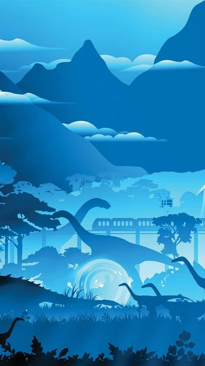Imagende La Isla Fantasía En Azul Cool Con Dinosaurios