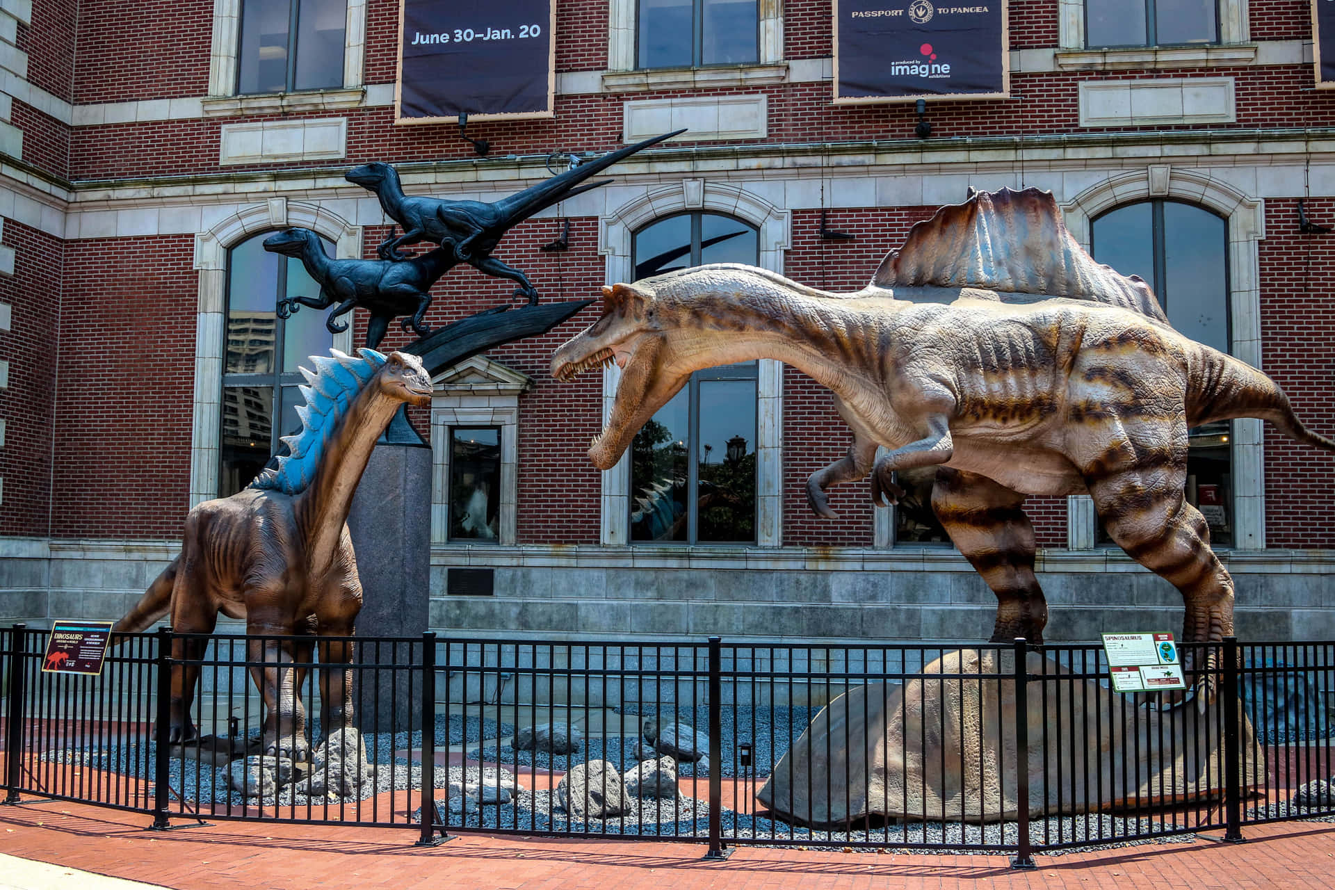 Imagende La Exhibición De Dinosaurios En Filadelfia