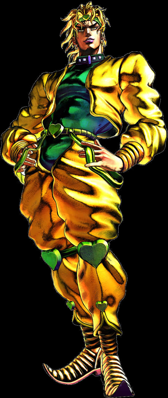 Download Dio Brando Standing Pose | Wallpapers.com