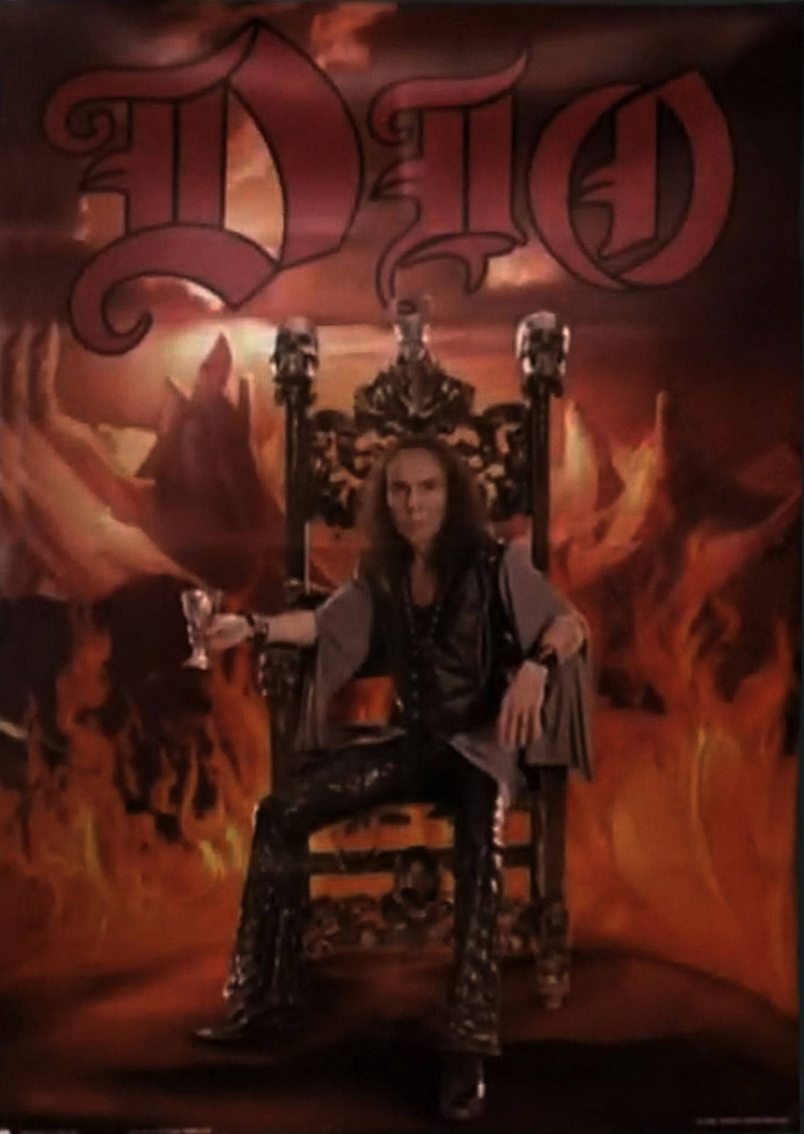 Dio Enthroned Poster Wallpaper