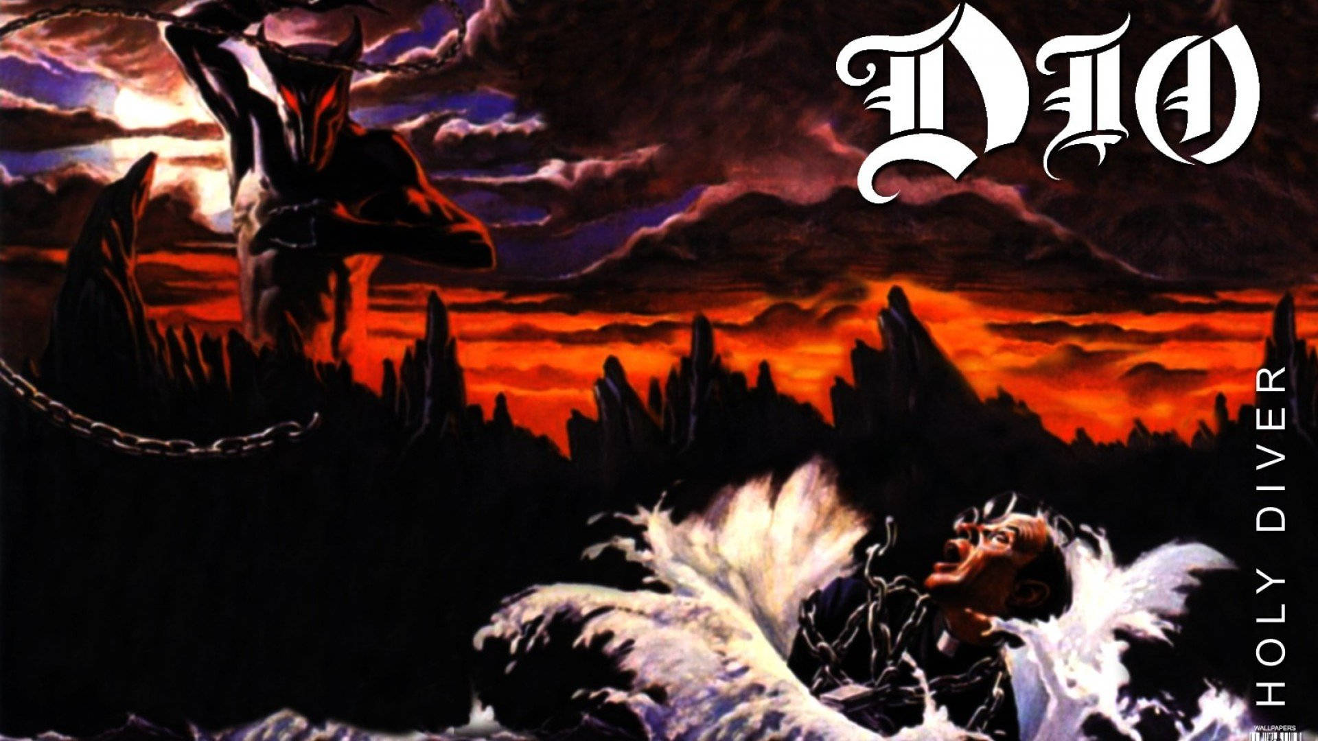 Dio Holy Diver Poster Wallpaper