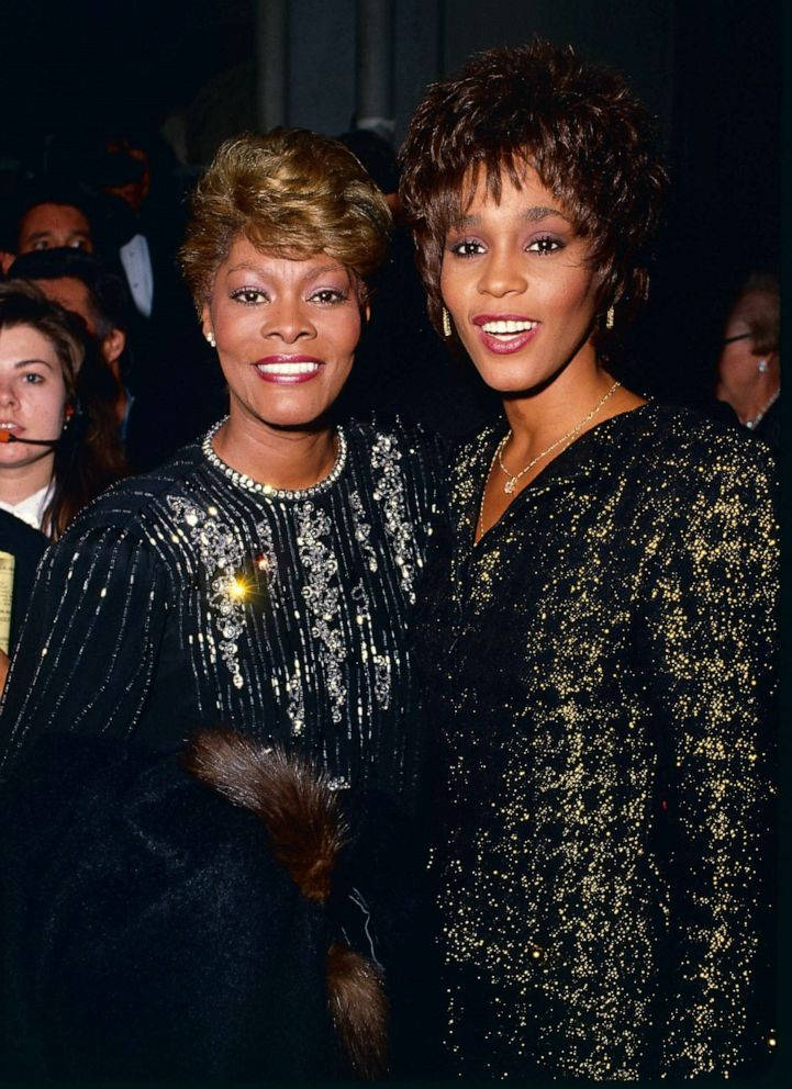 Dionne Warwick And Whitney Houston Wallpaper