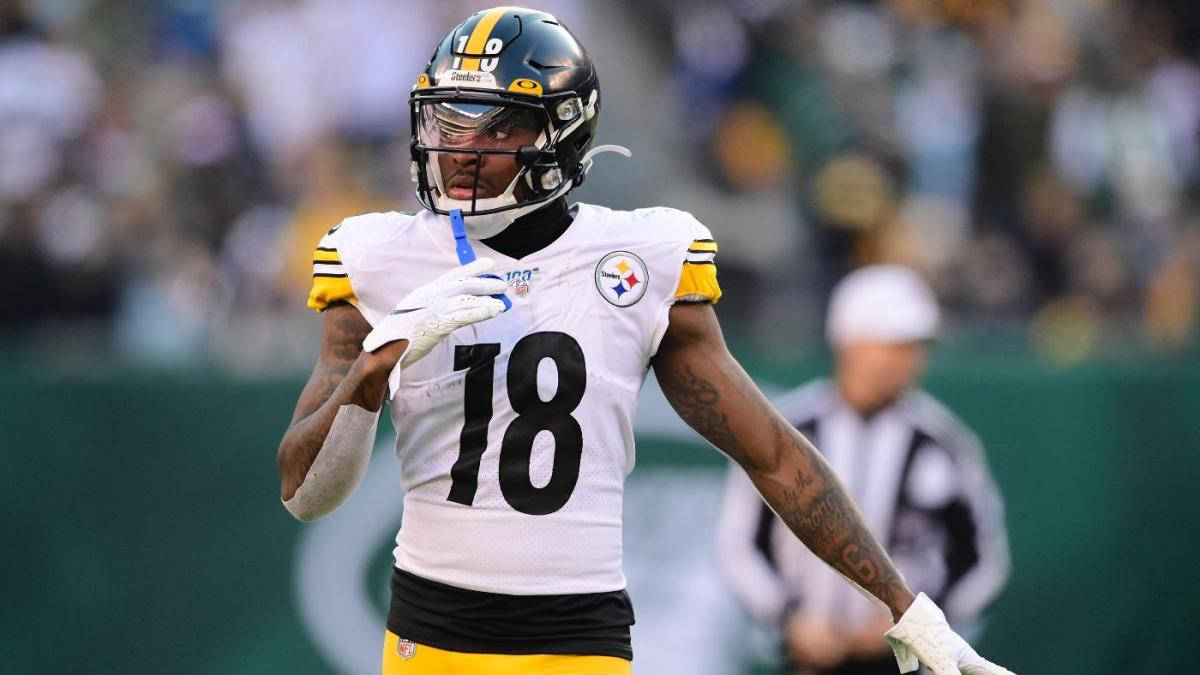 Diontae Johnson Pittsburgh Steelers American National Football Background