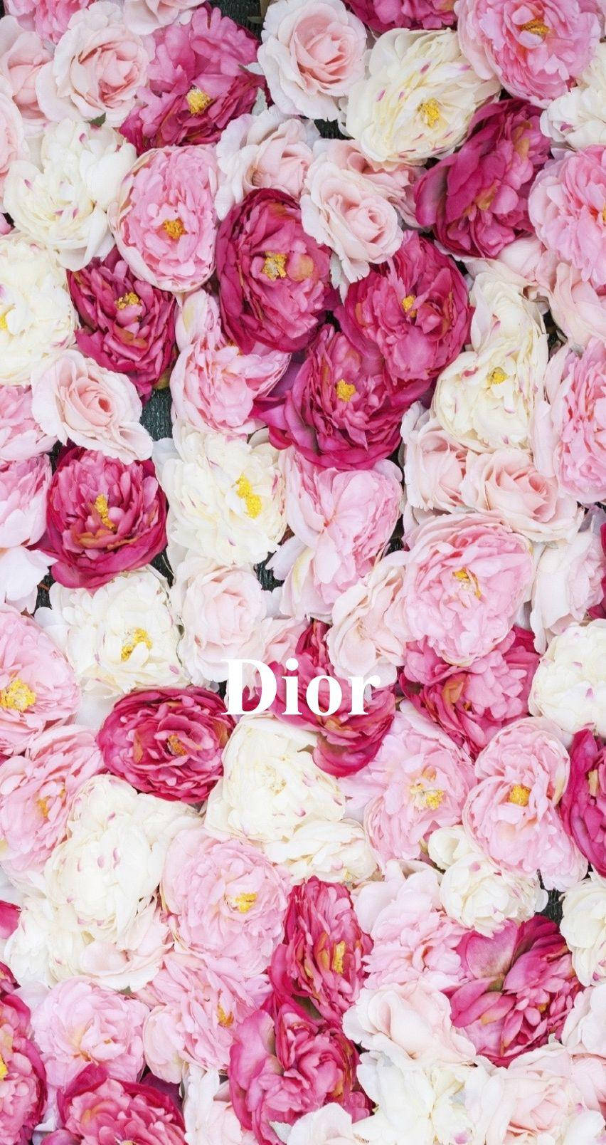 Dior Floral Wall Wallpaper
