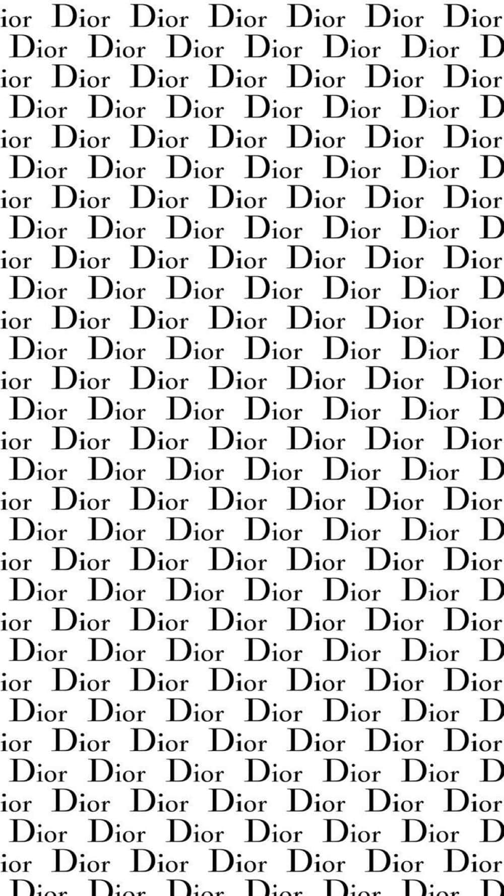 Dior Pattern Background Wallpaper