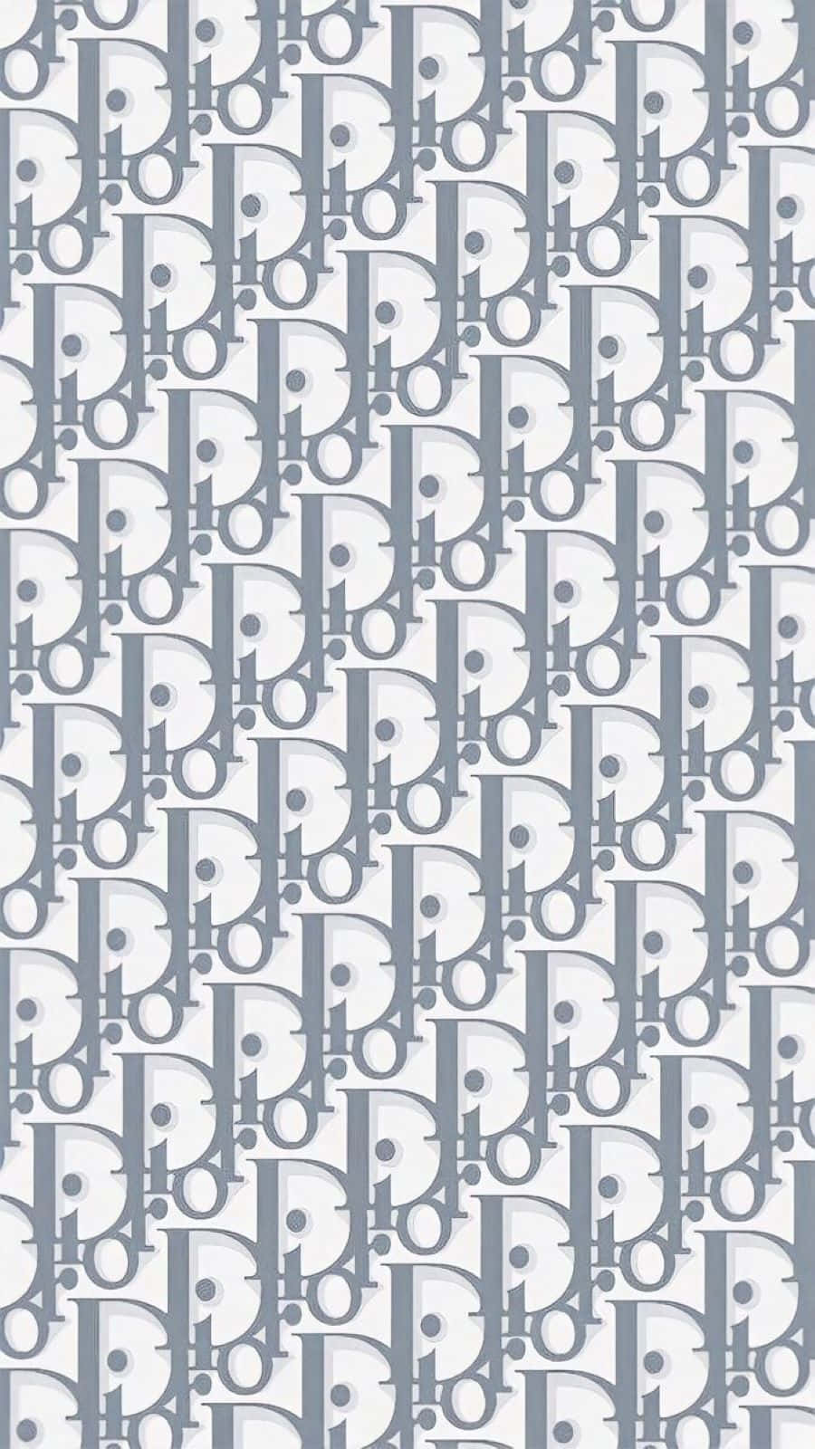 Dior Pattern Background Wallpaper