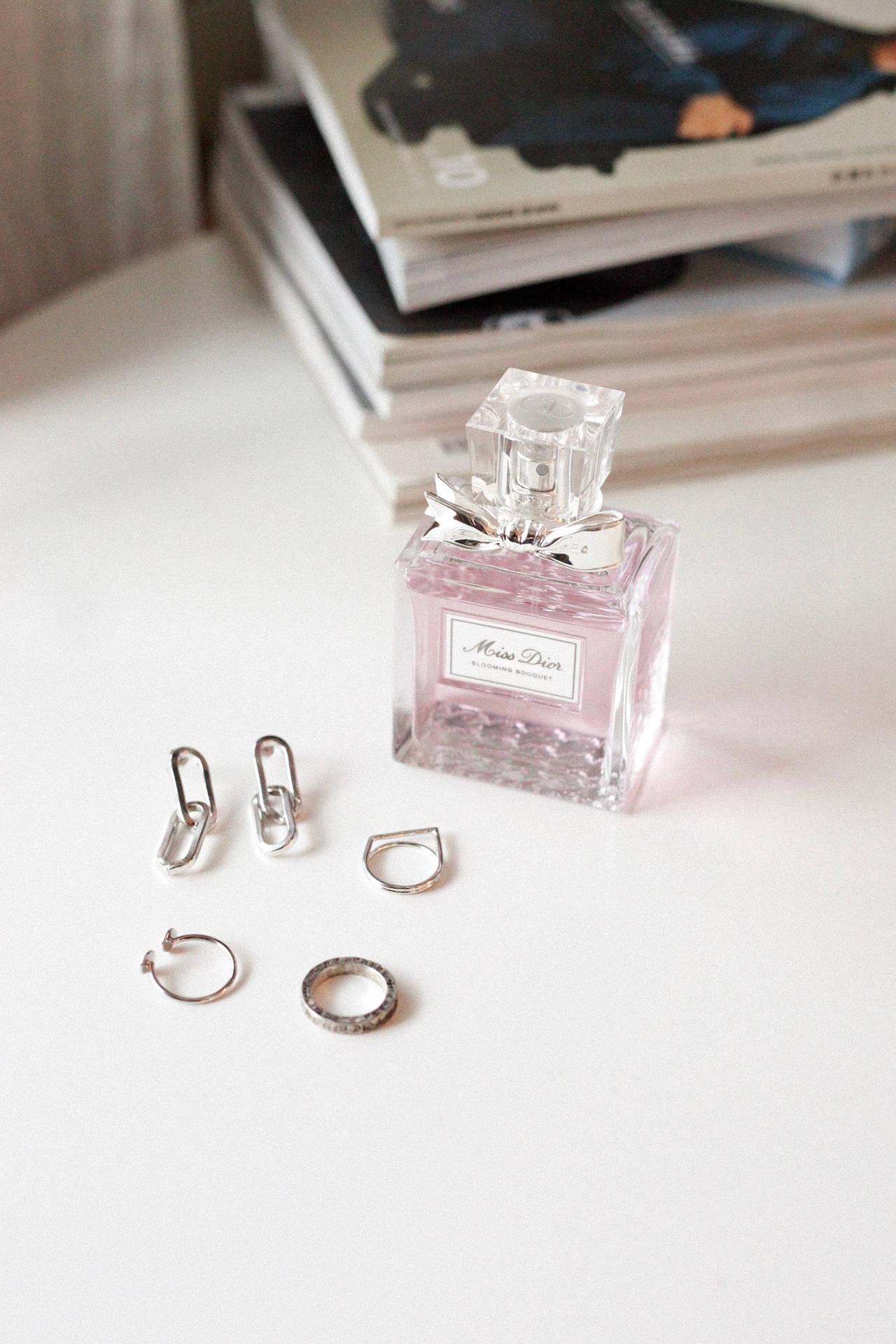 Dior Perfume And Accessories Wallpaper