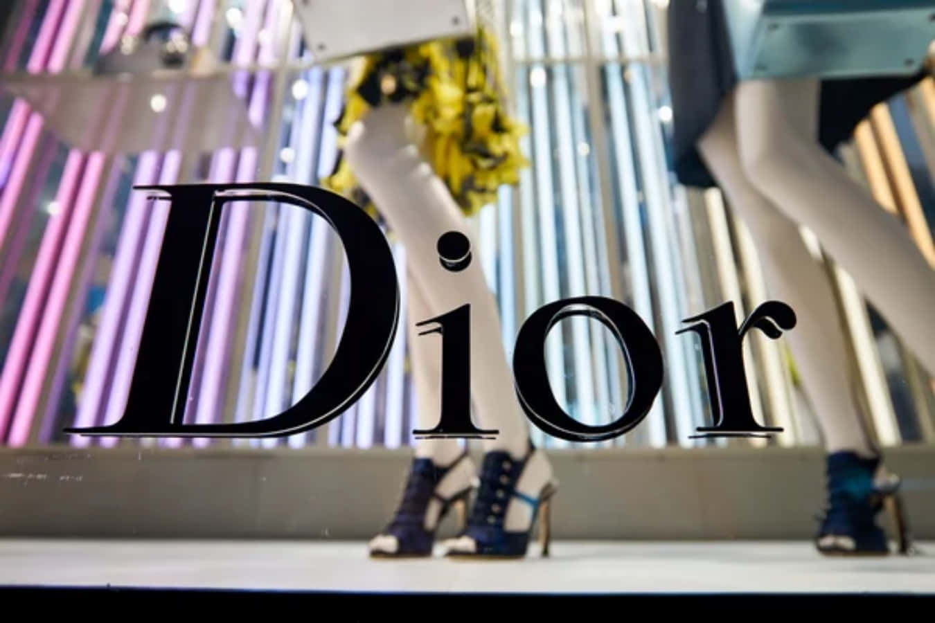 The beautiful elegance of Dior fashion.
