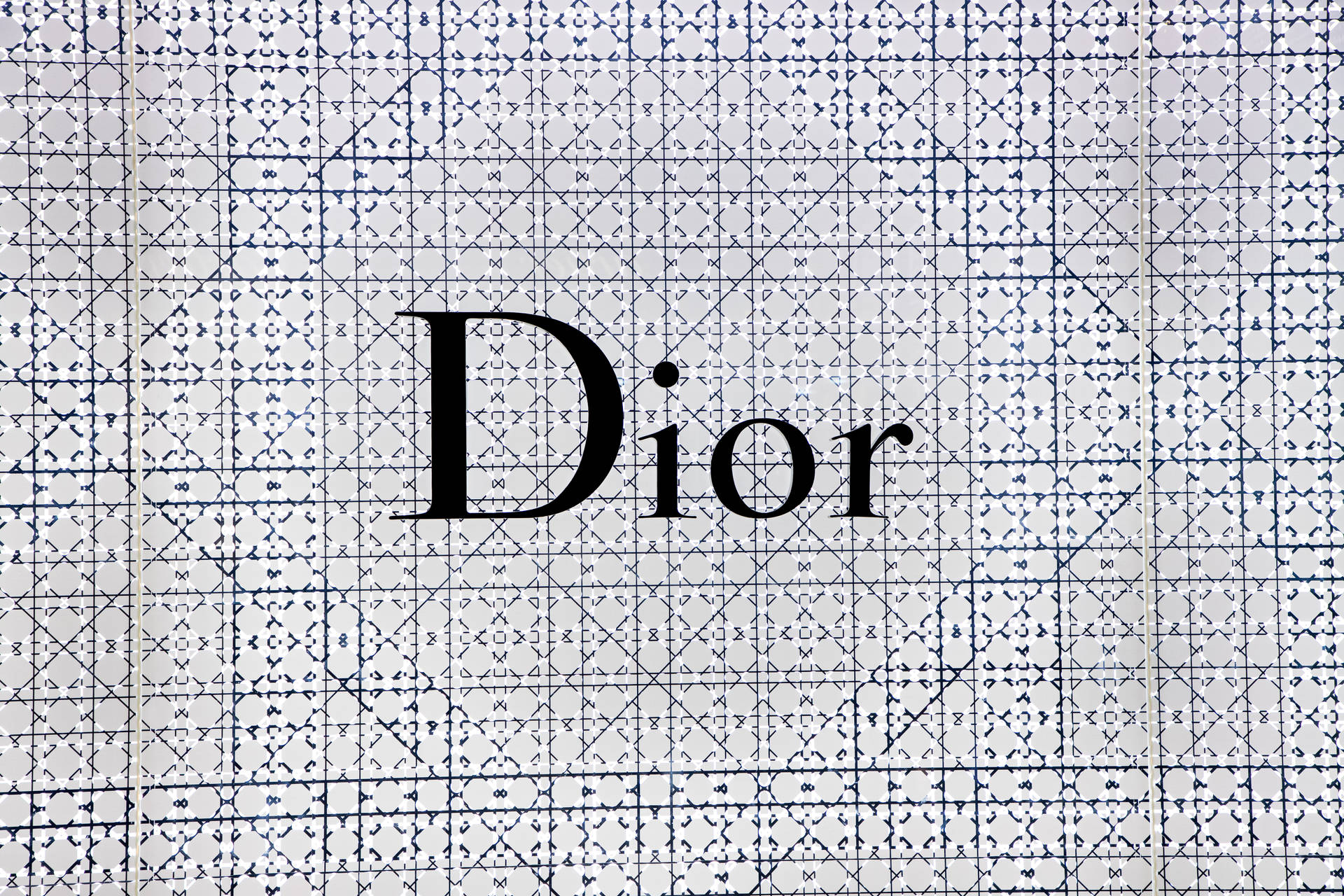 Dior Store Logo Wallpaper