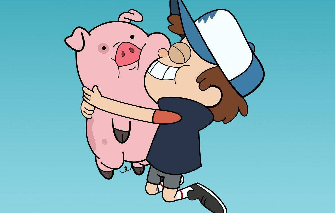 Dipper Pines And Pig Waddles Wallpaper