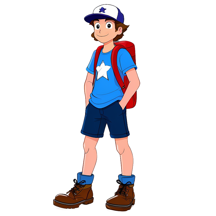 Download Dipper Pines Character Png 06232024 | Wallpapers.com