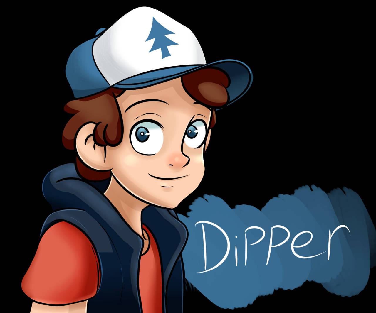 Dipper Pines Digital Art Wallpaper