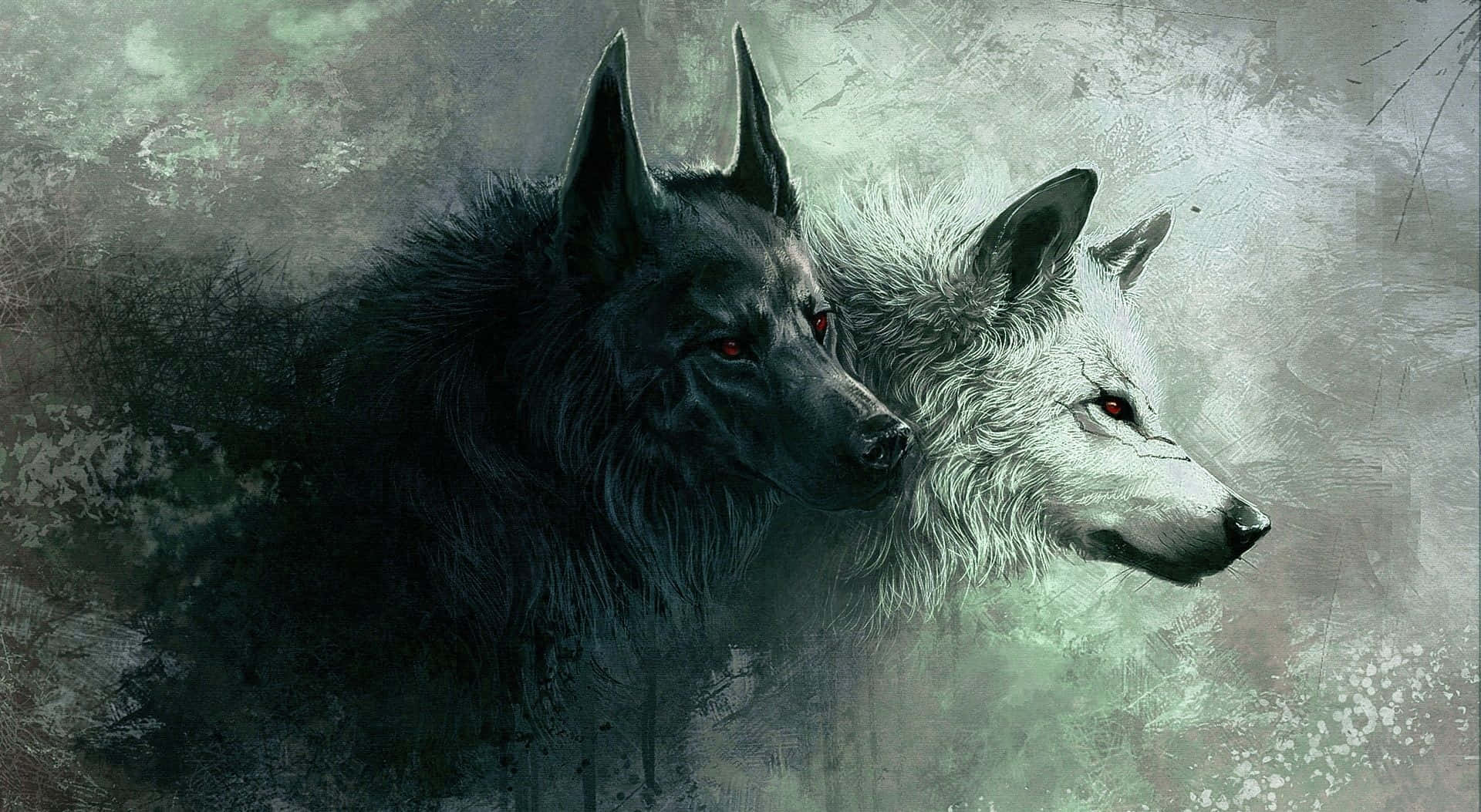 wallpaper hd dire wolf