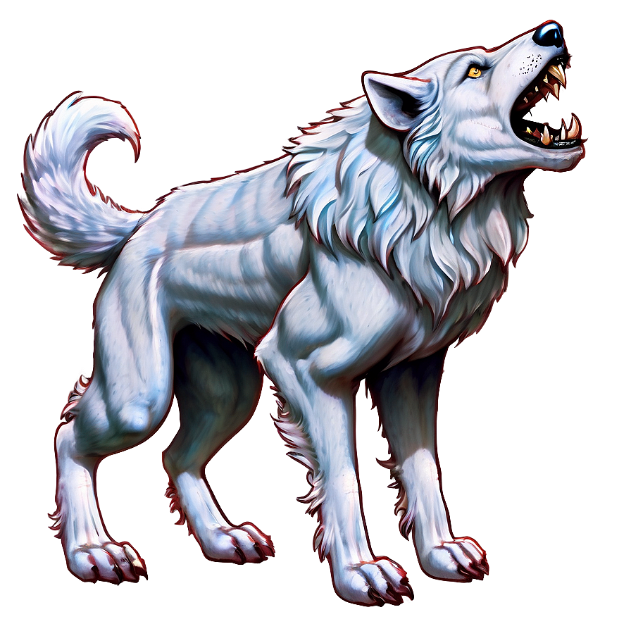 Dire Wolf Fantasy Art Png 10 PNG