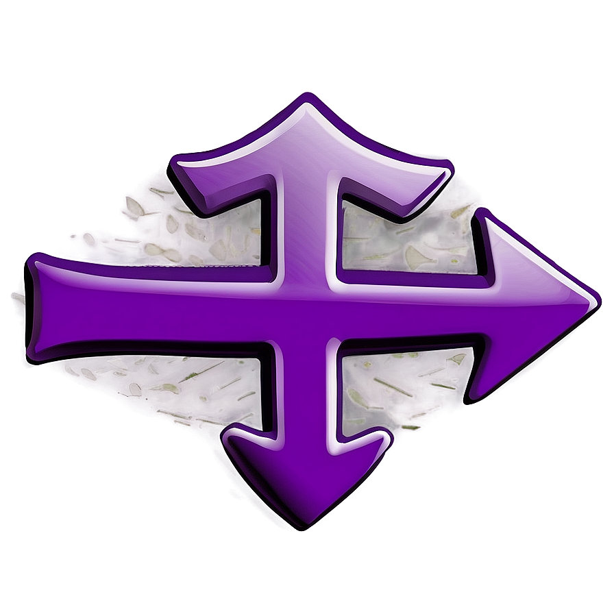 Directional Purple Arrow Png Tpd PNG