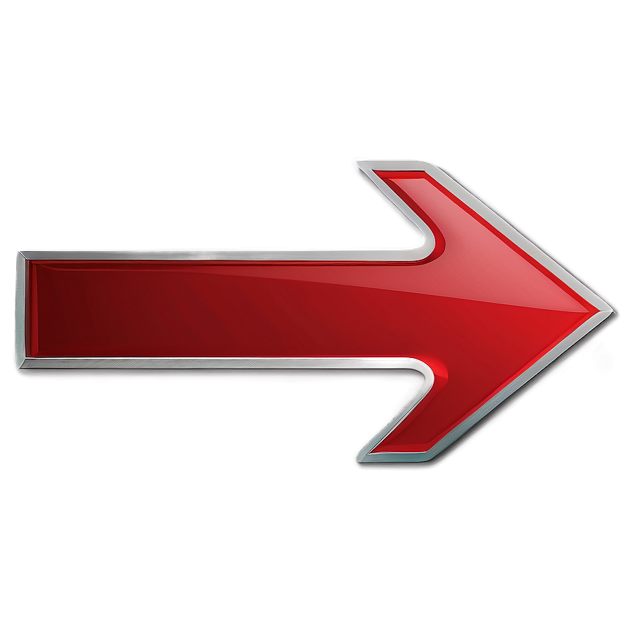 Directional Red Arrow Transparent Png 92 PNG