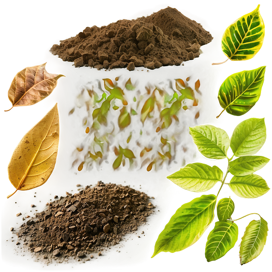 Dirt And Leaves Texture Png Jgq PNG