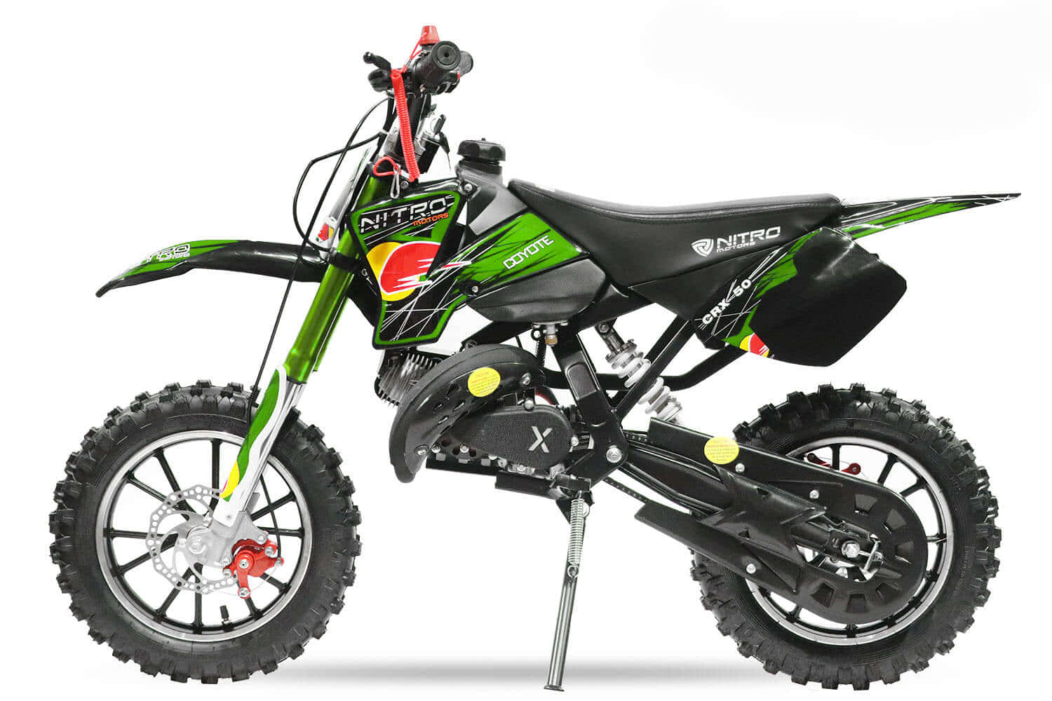 Speed up the dirt trail on your dirt bike!
