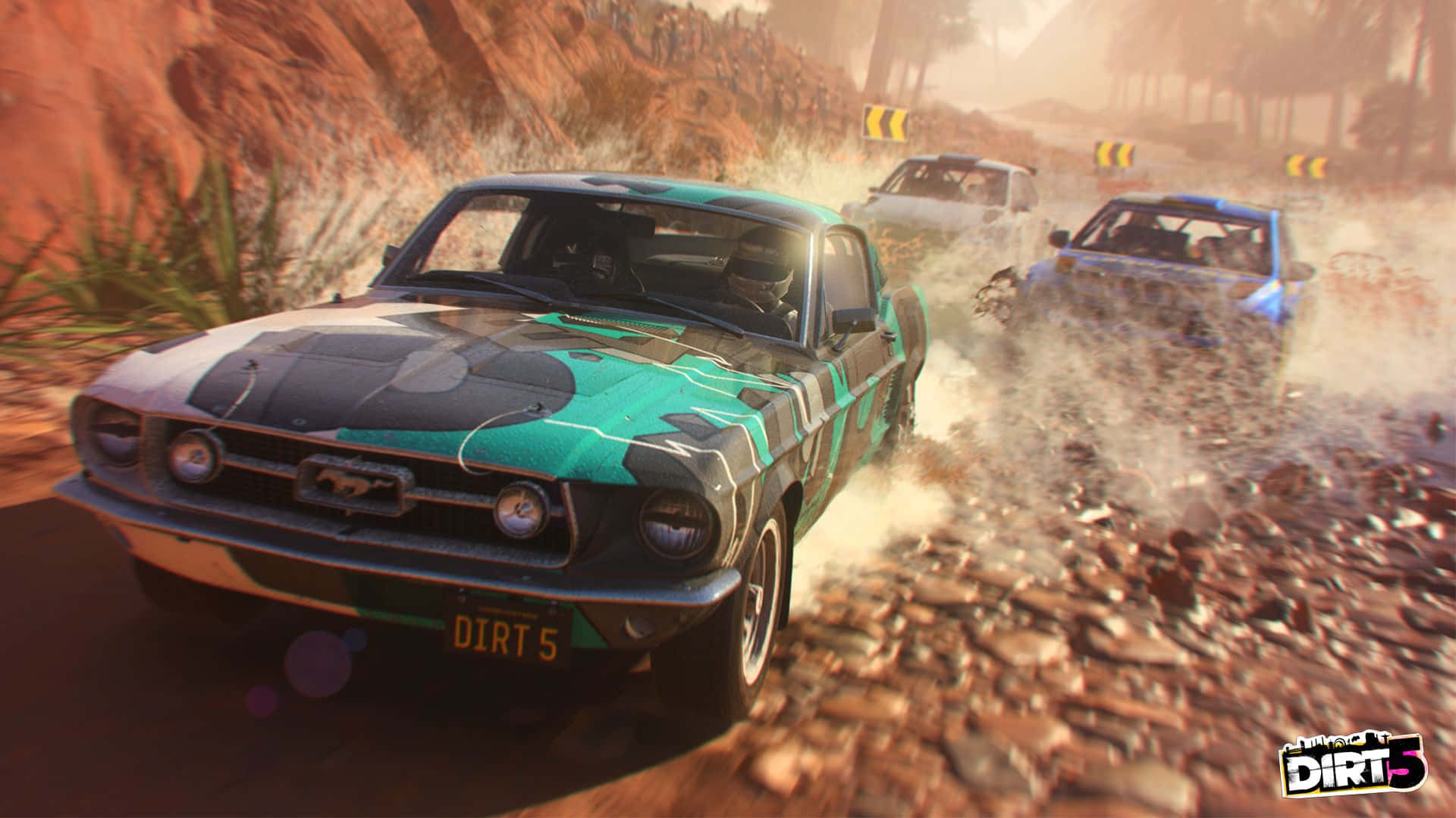 Oplev Adrenaline Rush med Dirt Game Wallpaper
