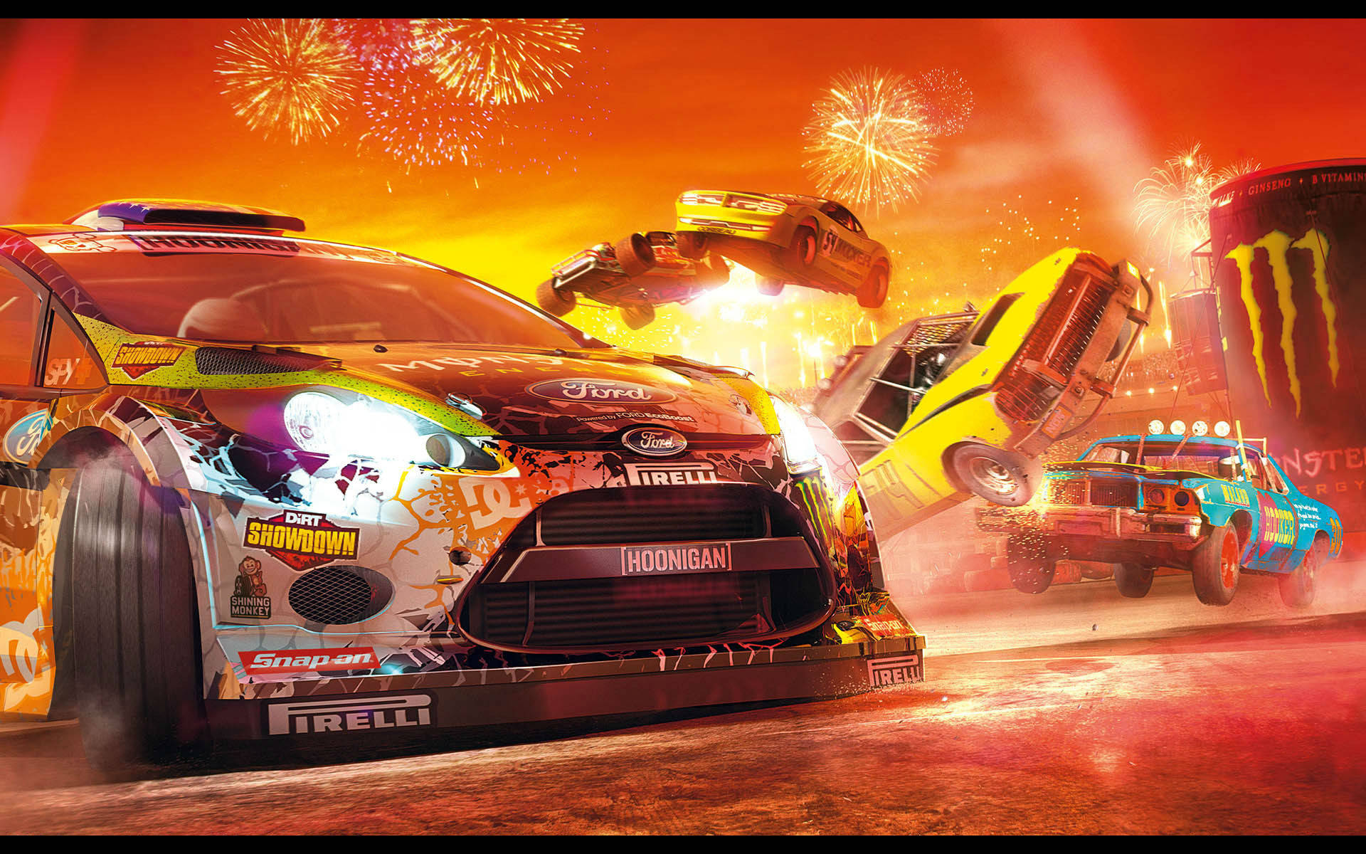 Dirt Showdown Racing Cars Wallpaper
