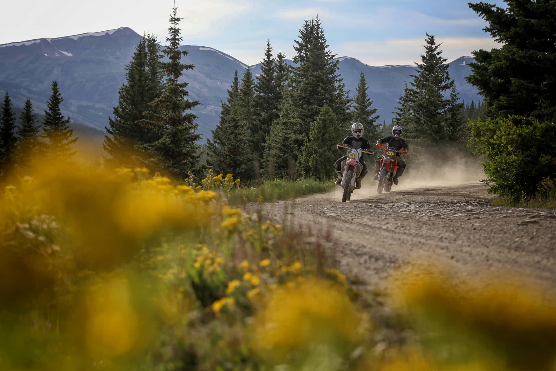 Exciting Off-Road Adventure with a Dirtbike