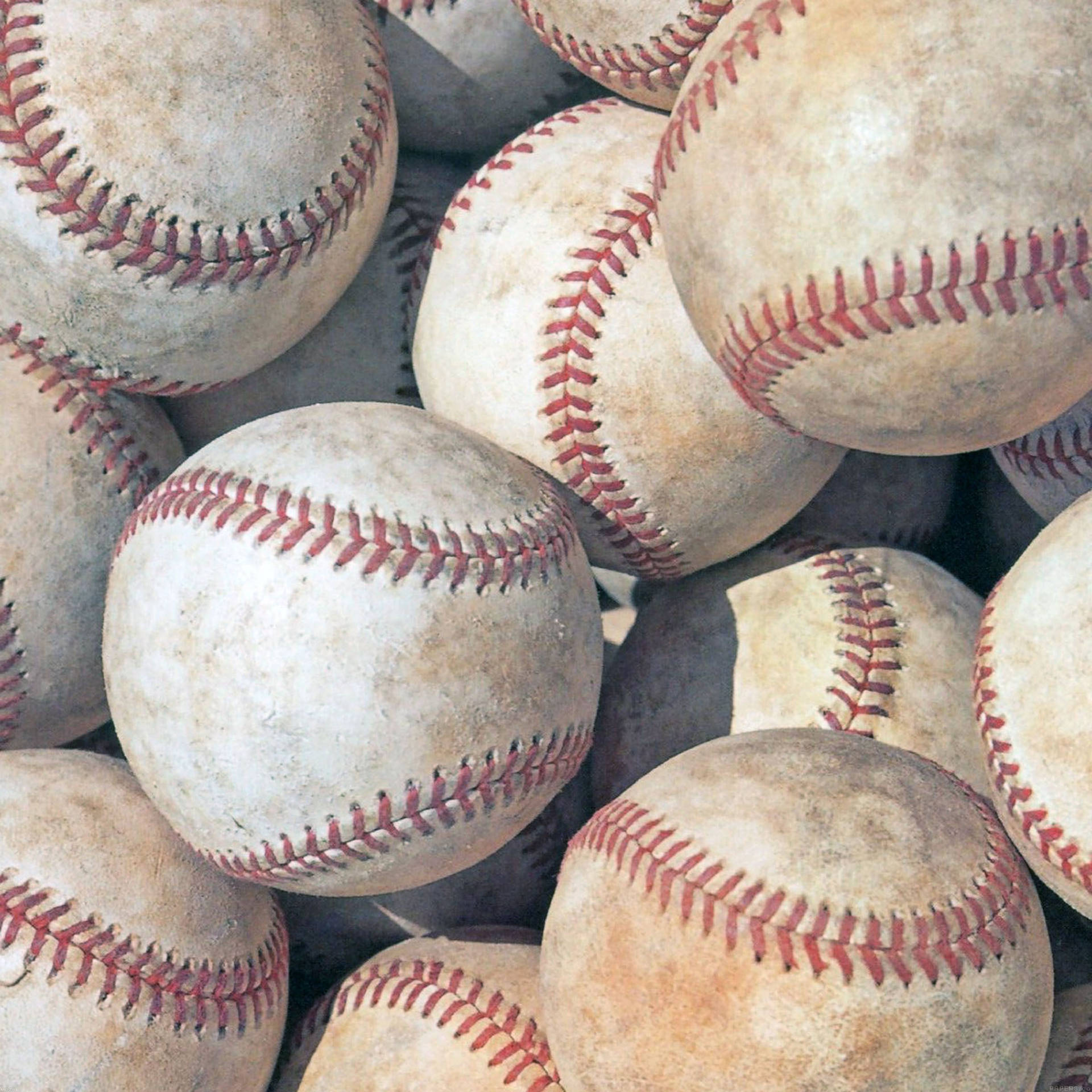 Dirty Baseball Pile