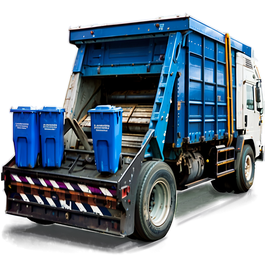 Dirty Garbage Truck Png 06202024 PNG