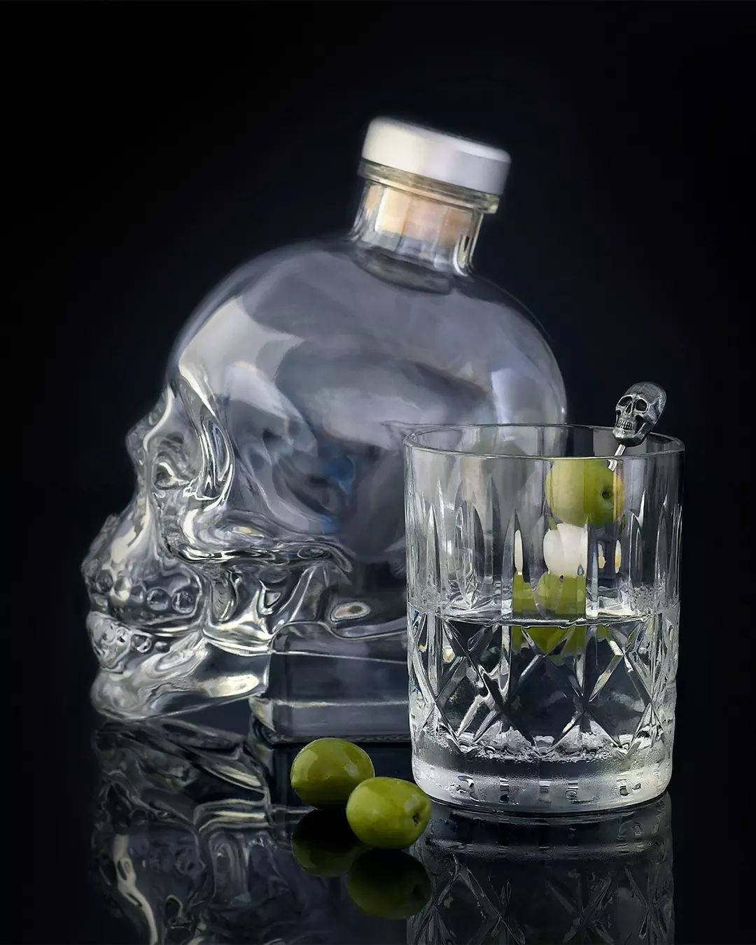 Dirty Vodka Martini With Crystal Head Vodka Picture